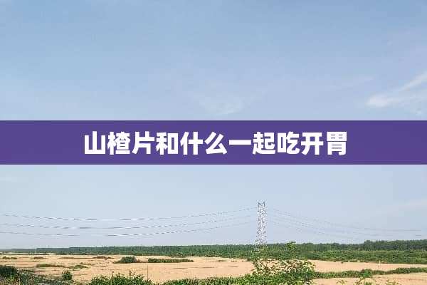 山楂片和什么一起吃开胃