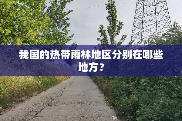我国的热带雨林地区分别在哪些地方？