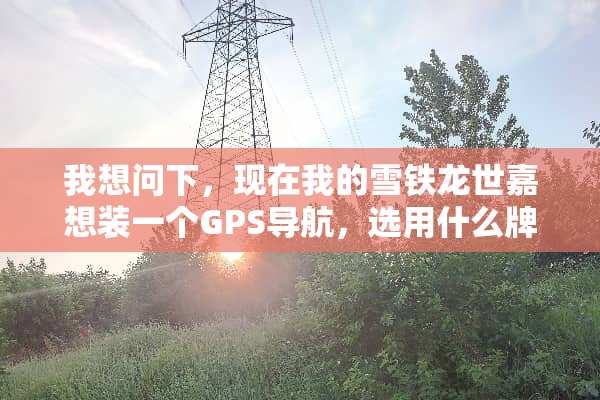 我想问下，现在我的雪铁龙世嘉想装一个GPS导航，选用什么牌子的最好？？