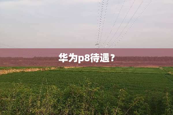 华为p8待遇？