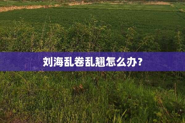 刘海乱卷乱翘怎么办？