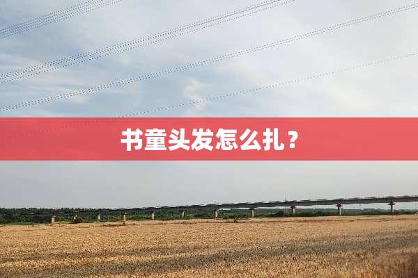 书童头发怎么扎？