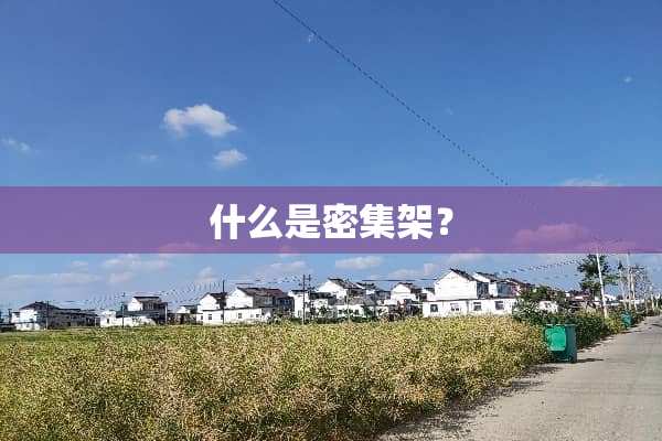 什么是密集架？