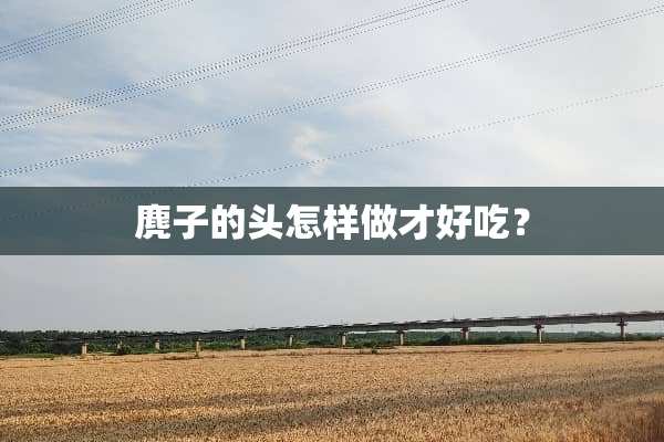 麂子的头怎样做才好吃？