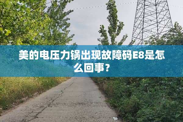 美的电压力锅出现故障码E8是怎么回事？