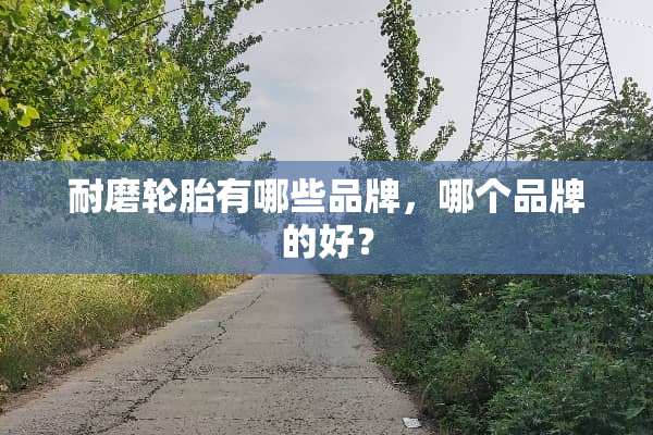 耐磨轮胎有哪些品牌，哪个品牌的好？