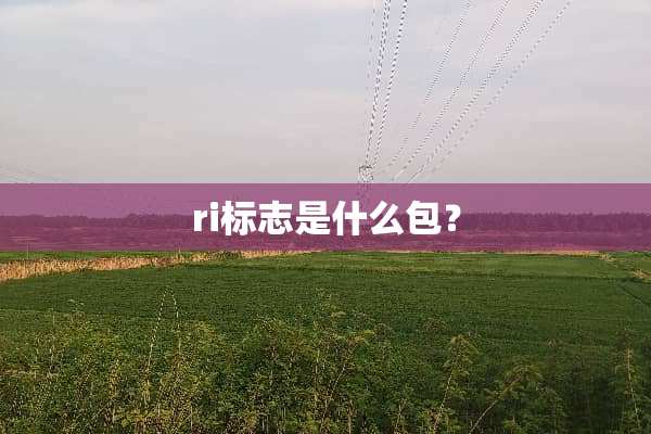 ri标志是什么包？
