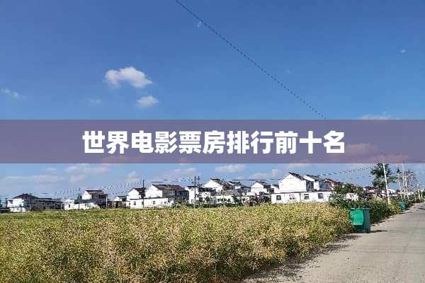 世界电影票房排行前十名