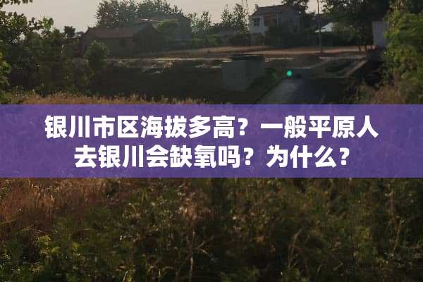 银川市区海拔多高？一般平原人去银川会缺氧吗？为什么？