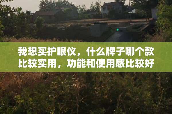 我想买护眼仪，什么牌子哪个款比较实用，功能和使用感比较好的？