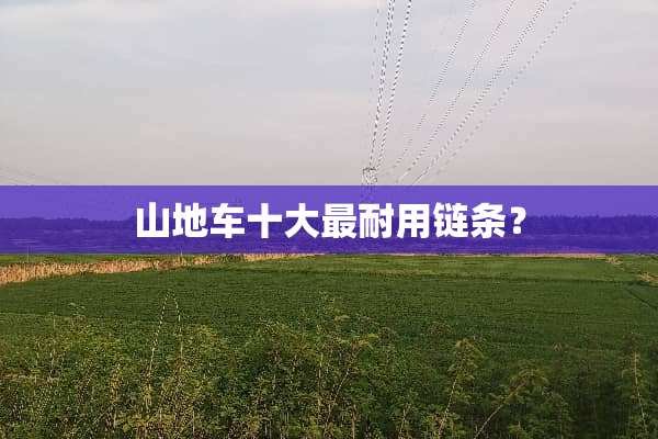 山地车十大最耐用链条？