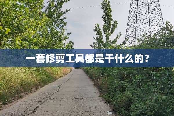 一套修剪工具都是干什么的？