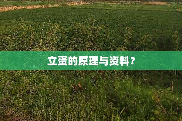 立蛋的原理与资料？