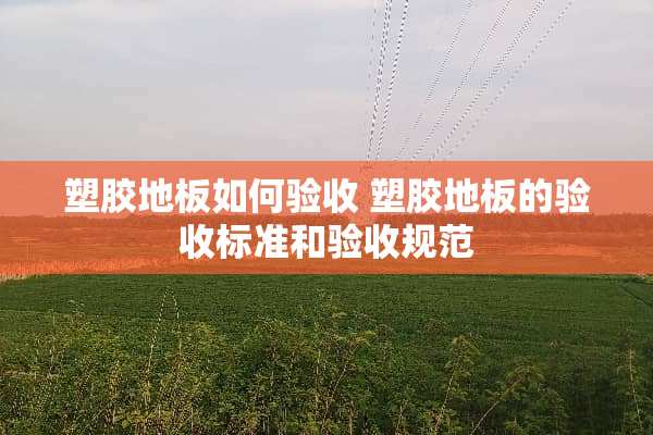 塑胶地板如何验收 塑胶地板的验收标准和验收规范