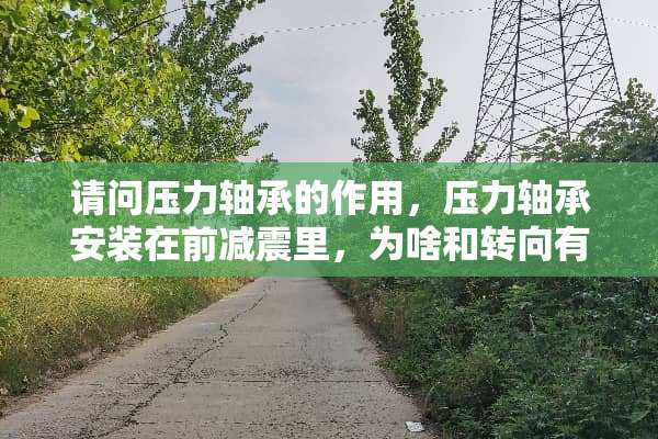 请问压力轴承的作用，压力轴承安装在前减震里，为啥和转向有关系呢，求理解？