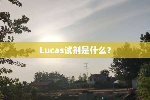 Lucas试剂是什么？