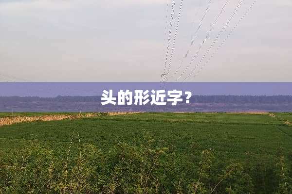 头的形近字？