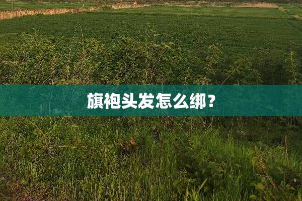 旗袍头发怎么绑？
