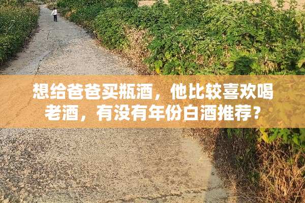 想给爸爸买瓶酒，他比较喜欢喝老酒，有没有年份白酒推荐？