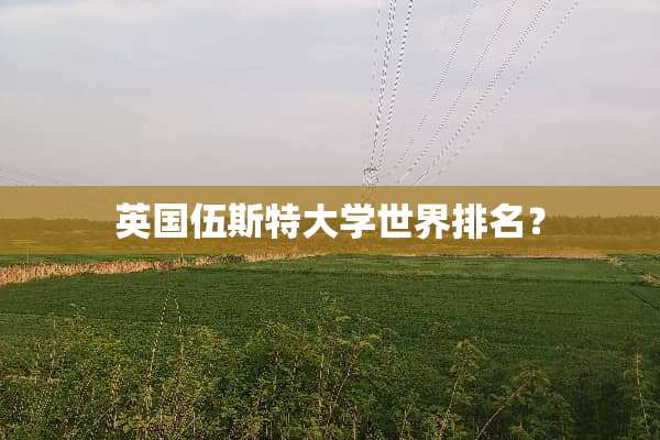 英国伍斯特大学世界排名？