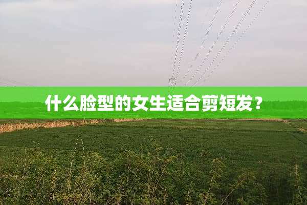 什么脸型的女生适合剪短发？