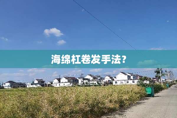 海绵杠卷发手法？