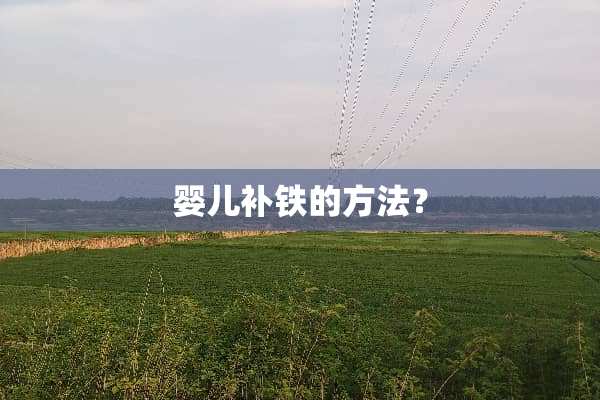 婴儿补铁的方法？