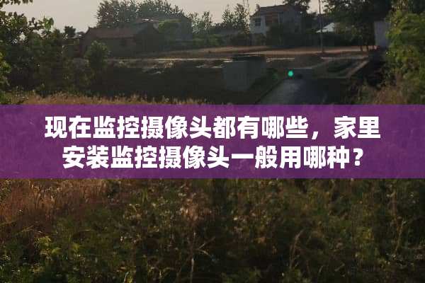 现在监控**头都有哪些，家里安装监控**头一般用哪种？