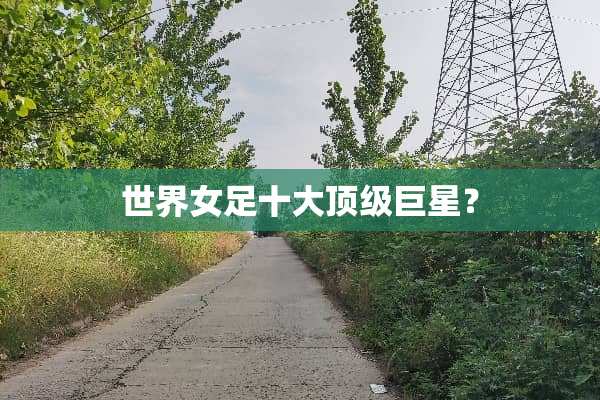 世界女足十大**巨星？