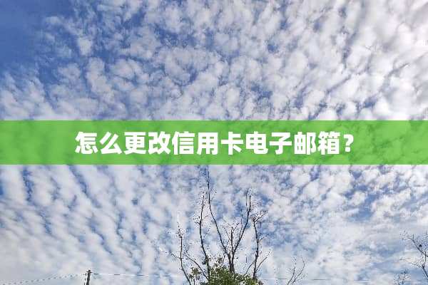 怎么更改***电子邮箱？