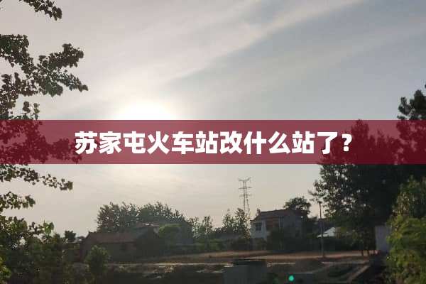 ***火车站改什么站了？