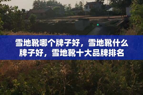 雪地靴哪个牌子好，雪地靴什么牌子好，雪地靴十大品牌排名