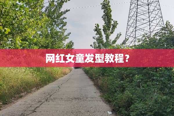 网红女童发型教程？