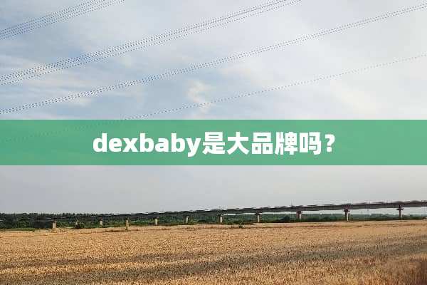 dexbaby是大品牌吗？