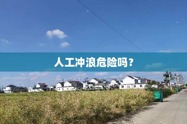 人工冲浪危险吗？