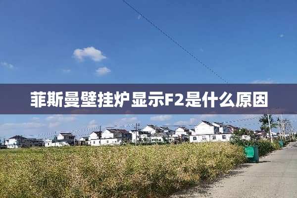 菲斯曼壁挂炉显示F2是什么原因