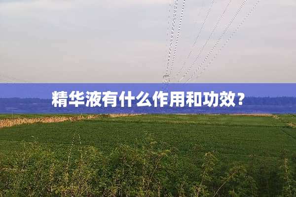 ***有什么作用和功效？