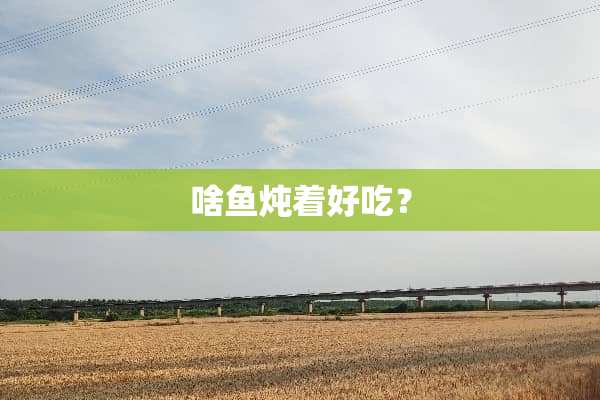 啥鱼炖着好吃？