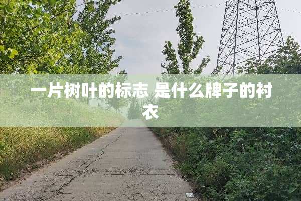 一片树叶的标志 是什么牌子的衬衣
