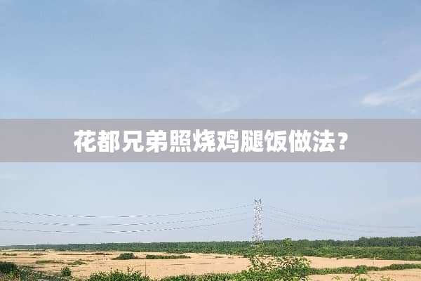 花都兄弟照烧鸡腿饭做法？