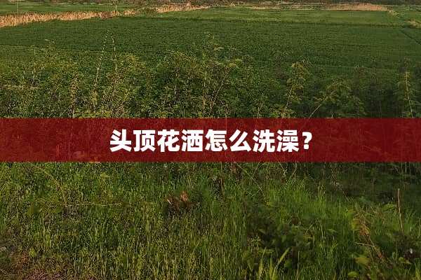 头顶花洒怎么洗澡？