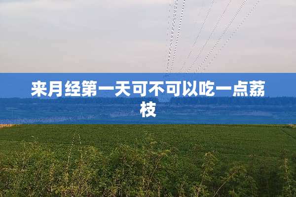 来月经第一天可不可以吃一点荔枝