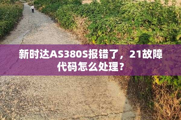 新时达AS380S报错了，21故障代码怎么处理？