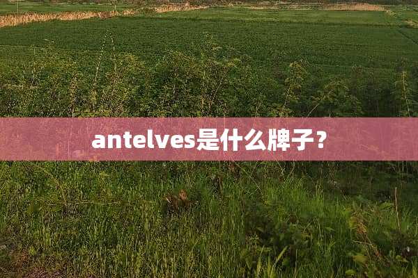 antelves是什么牌子？