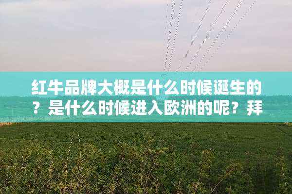 红牛品牌大概是什么时候诞生的？是什么时候进入欧洲的呢？拜托各位了 3Q