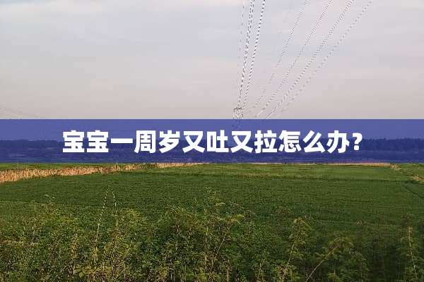 宝宝一周岁又吐又拉怎么办？