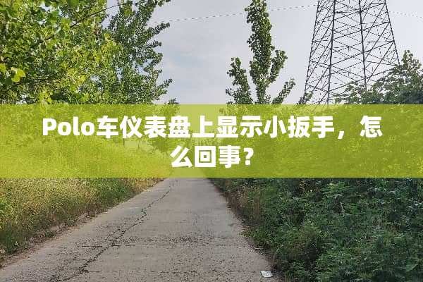 Polo车仪表盘上显示小扳手，怎么回事？