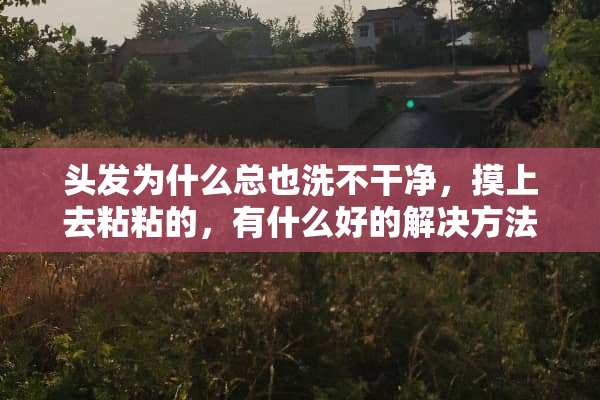 头发为什么总也洗不干净，摸上去粘粘的，有什么好的解决方法吗？