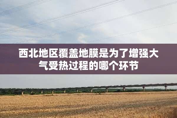 西北地区覆盖地膜是为了增强大气受热过程的哪个环节