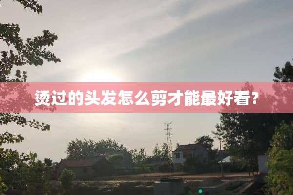 烫过的头发怎么剪才能最好看？
